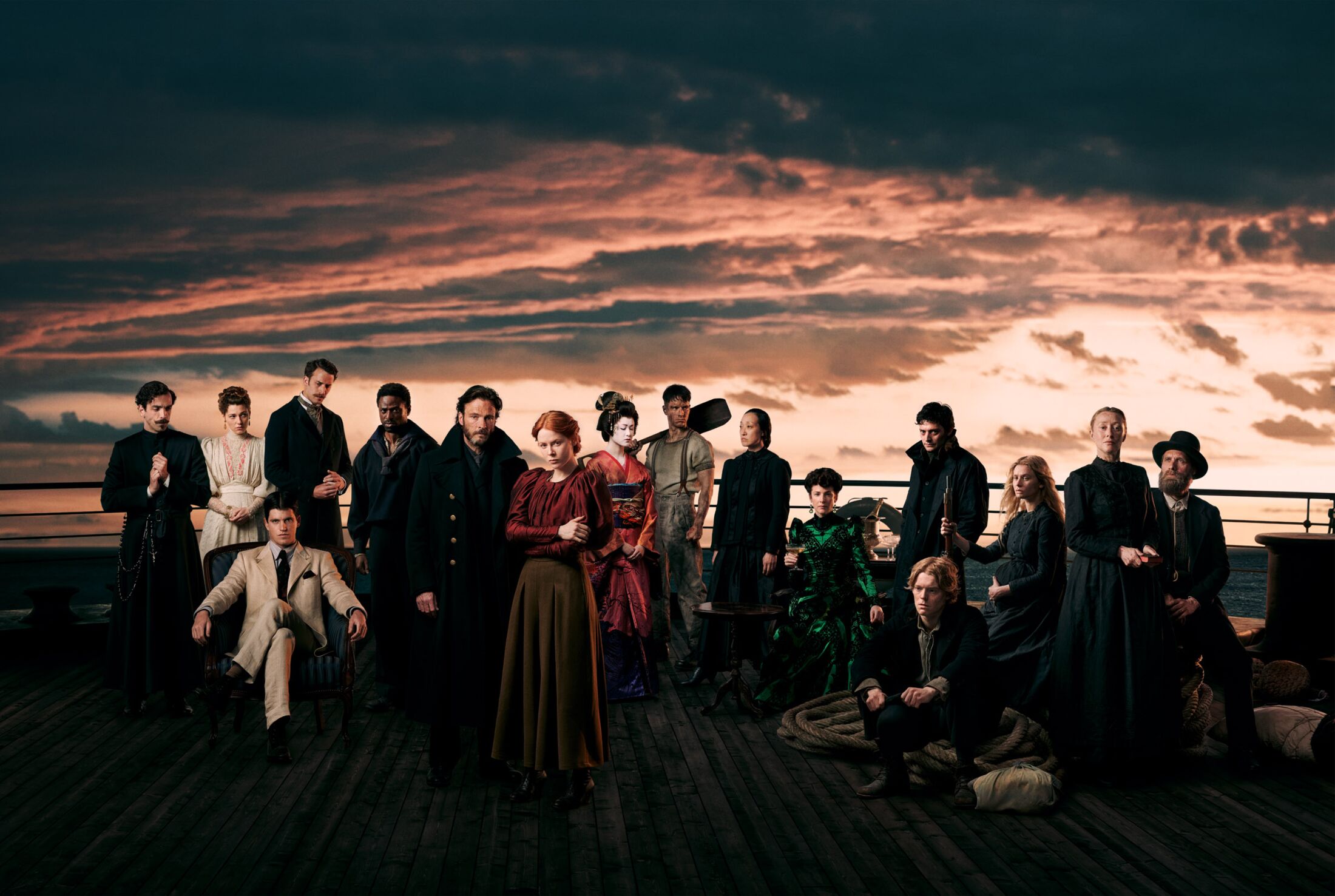 Mathilde Olivier Emily Beecham Aneurin Barnard Andreas Pietschmann Miguel Bernardeau Maciej Musial Lucas Lynggaard Tønnesen Yann Gael